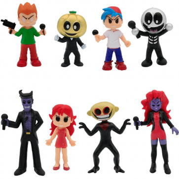 Friday Night Funkin 8 Piece Figure Set