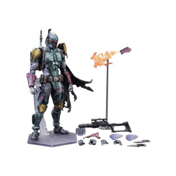 Star Wars Play Arts Kai Boba Fett Figure