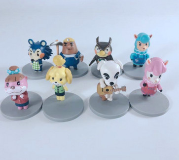 Animal Crossing 8pc Figure Set