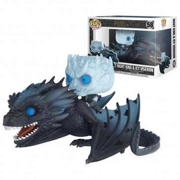 Funko Pop! Rides: Game of Thrones - Night King On Dragon Collectible Figure