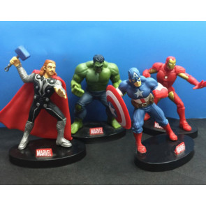 Avengers 4pc Figures Set